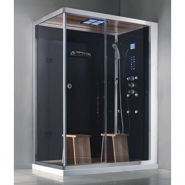 Душевая кабина Grande Home WS141-2L/S6/BB 150x90 R фото