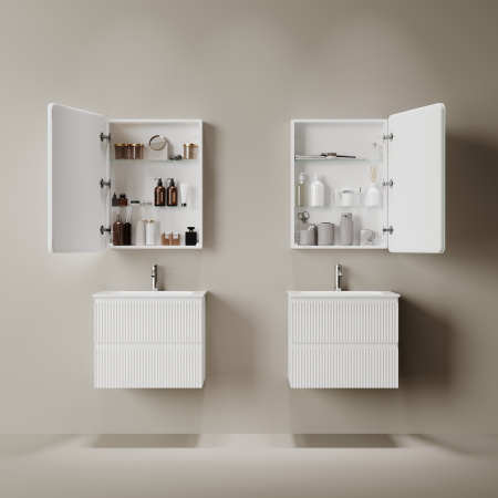 Зеркало-шкаф с подсветкой Sancos Diva DIV600 60x80 фото