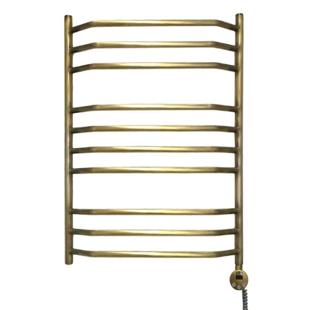 Полотенцесушитель электрический Domoterm Лаура П10 (500х800) (бронза) правый фото