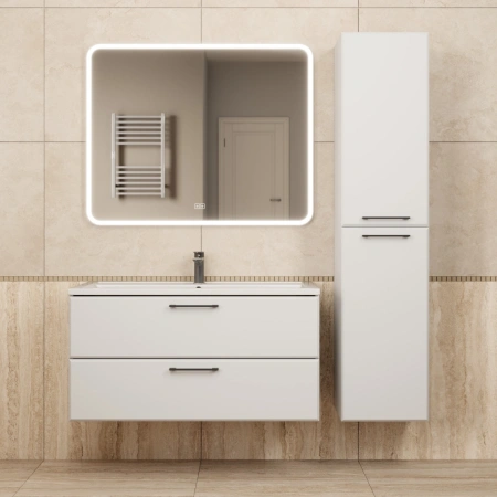 Тумба под раковину Uperwood Foster 100 TFosterNEW100w белая фото