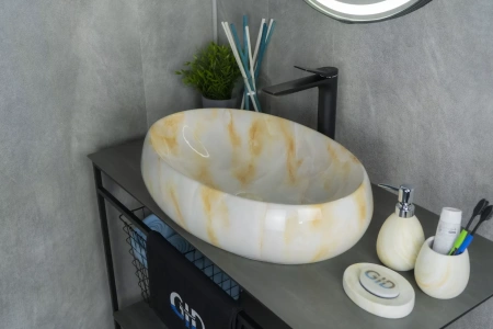 Накладная раковина GID MNC166 59х40 фото