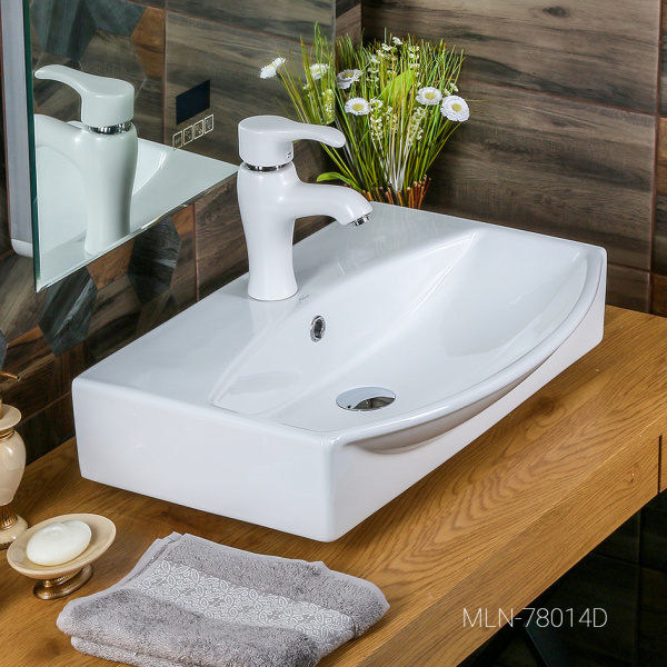 Накладная раковина Melana MLN-78014D 60x45 фото