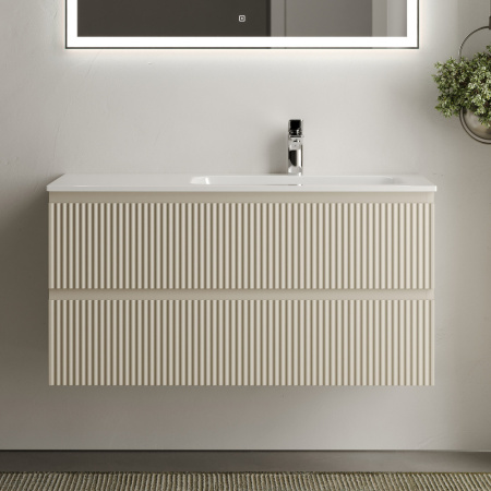 Тумба под раковину Sancos Snob R SNR100RCE Beige Soft фото