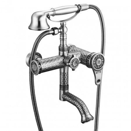 Смеситель для ванны с душем Zorg Antic A 400W-SL фото