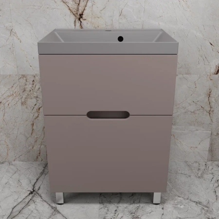 Тумба напольная Style Line Матис 60 ЛС-00002433 темный тауп фото