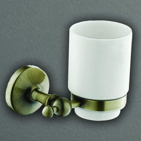 Стакан для зубных щеток Art&Max Antic AM-E-2668Q бронза фото