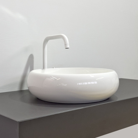 Накладная раковина Comforty 114 00-00012228 41x41 белая фото