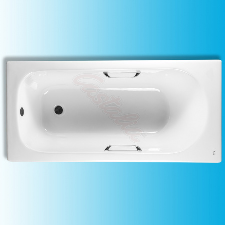 Чугунная ванна Castalia 150x70 с ручками фото