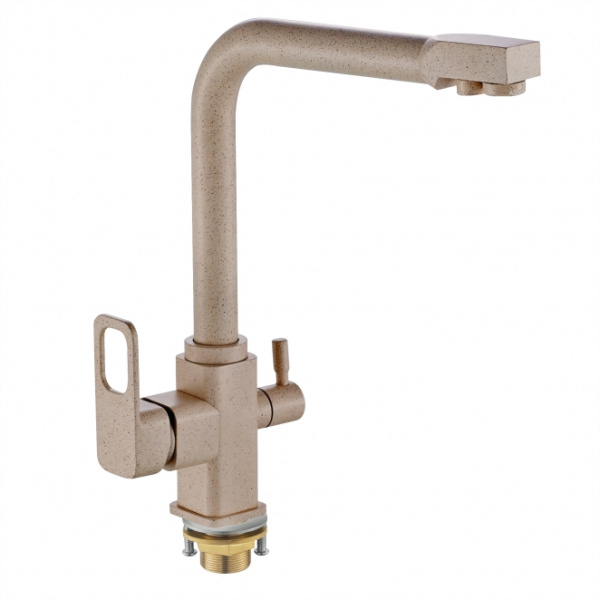 Смеситель для кухни кухни с фильтром для воды Oute T603B T683BK-3 песочный фото