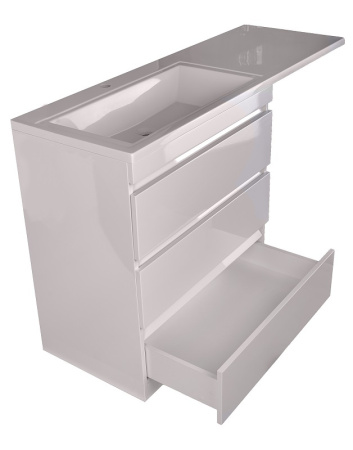 Тумба под раковину напольная Style Line El Fante Даллас 130, Люкс Plus СС-00000558 фото