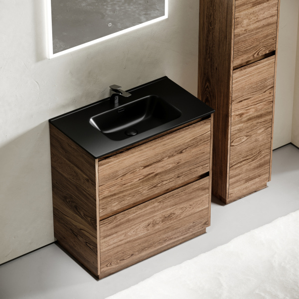 Тумба под раковину Sancos Libra Floor LB80FECH дуб чарльстон фото