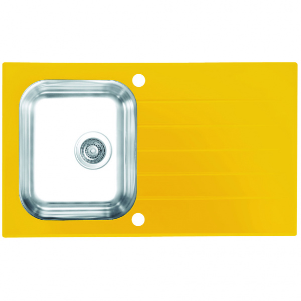 Мойка для кухни Alveus Glassix 10 Желтый фото