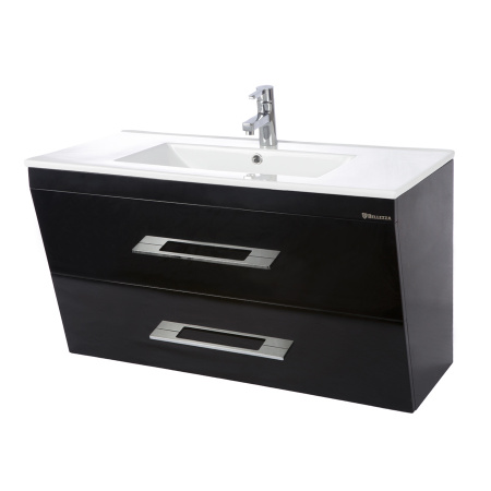 Тумба под раковину Bellezza Берта-90 черная фото