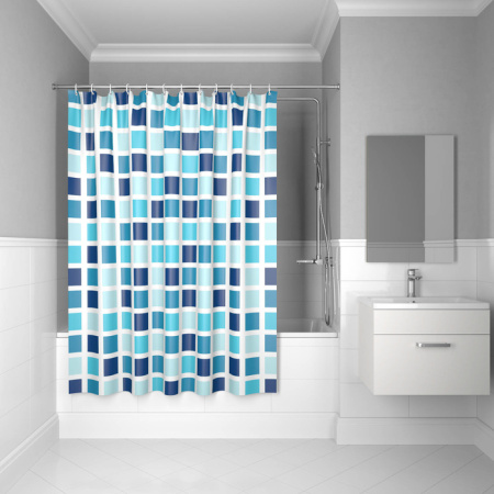 Текстильная шторка для ванной комнаты 200*180 Iddis Basic B63P218i11 фото