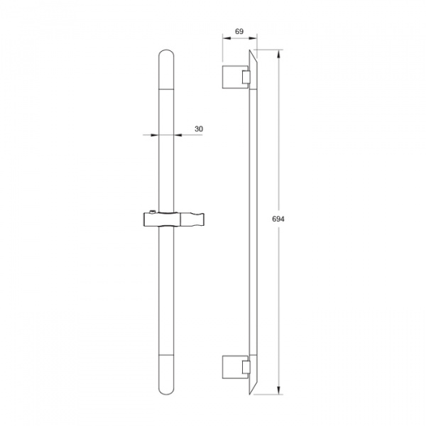 Душевой гарнитур Iddis Mirro MIR6940i17 фото