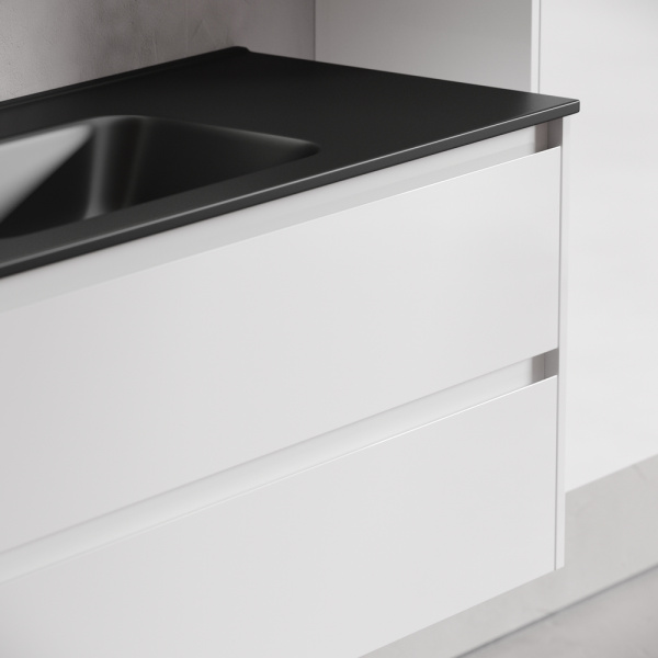 Тумба под раковину Sancos Libra LB120-1W белая фото