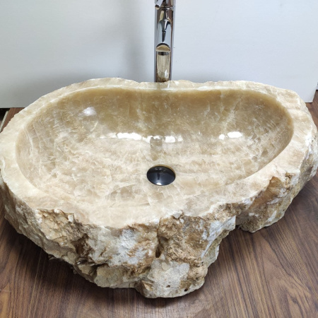 Накладная раковина из оникса Erozy BL EO-01359 (67*46*15) фото