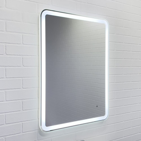 Зеркало Comforty Лотос-60 LED-подсветка, бесконтактный сенсор  00-00014244CF 60x80 фото