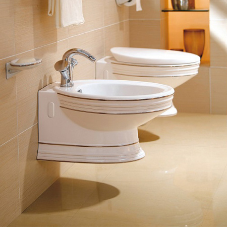 Биде подвесное CeramaLux Lux Classic 1413 фото