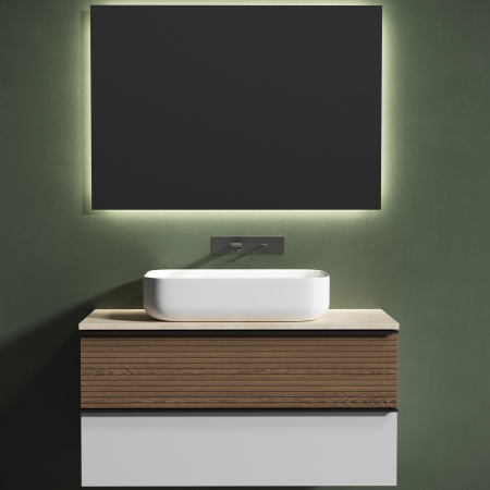 Столешница без отверстия под смеситель Sancos TT100A2 100 см, kreman фото