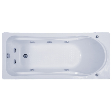Ванна акриловая с гидромассажем Bas Мальта 170х75 фото