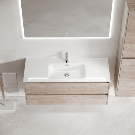 Тумба под раковину Sancos Libra LB120-1EG дуб галифакс натуральный фото