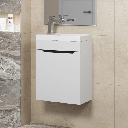 Тумба под раковину Uperwood Tanos 40 TTanos40WG белый/графит фото