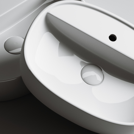 Накладная раковина Ceramica Nova Element CN6036 50x38 фото