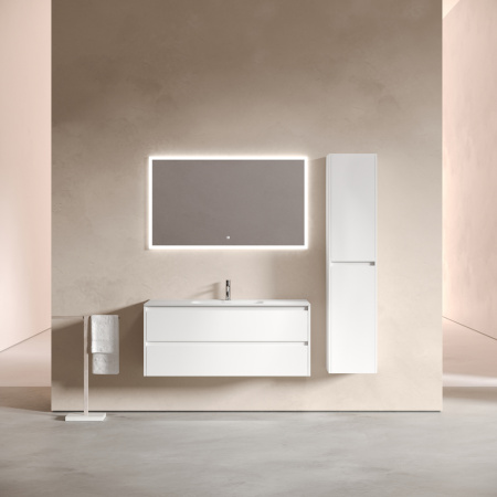 Тумба под раковину Sancos Libra LB120-1W белая фото