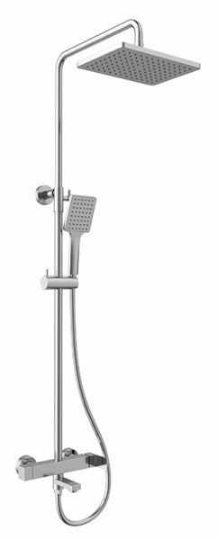 Душевая система Kaiser Cube 01582 хром фото