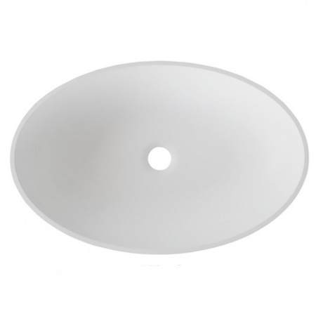 Накладная раковина Acquabella Oval LAVABO_ON-TOP_OVAL_SLATE_BLANCO 58х38 фото