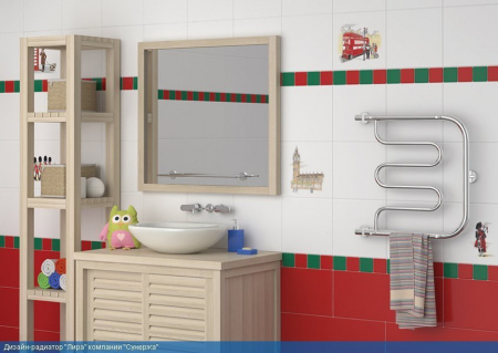 Водяной полотенцесушитель Сунержа Лира 00-0011-5065 фото