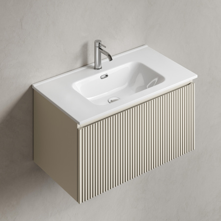 Тумба под раковину Sancos Snob R 1.0 SNR1.080CE Beige Soft фото