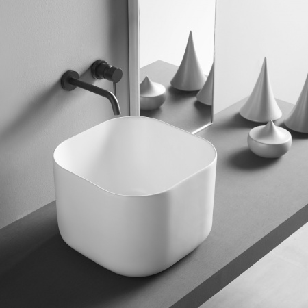 Накладная раковина Abber Rechteck AC2222 40x40 фото