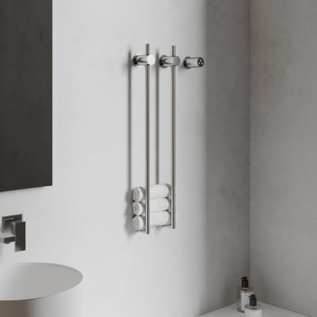 Электрический полотенцесушитель Abber Charme AH4002 хром фото