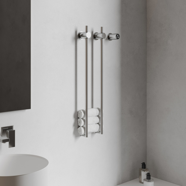 Электрический полотенцесушитель Abber Charme AH4002 хром фото