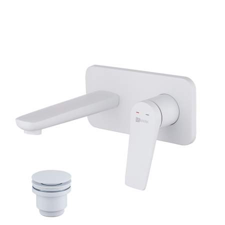Встраиваемый смеситель для раковины Lemark Bronx LM3726MW фото