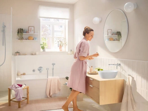 Смеситель для ванны и душа Hansgrohe Rebris S 72466000 хром фото