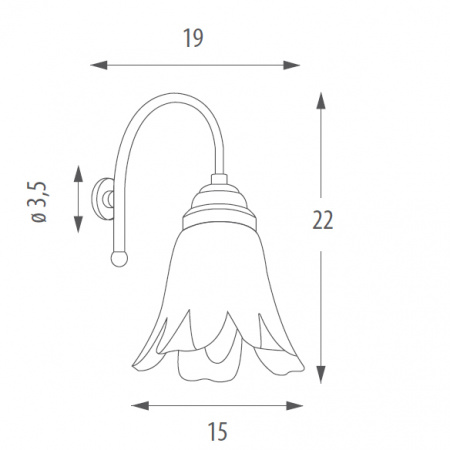 Светильник Eban Lorena FAP-BR фото