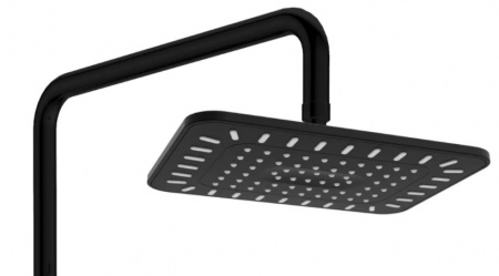 Душевая система (стойка) Kaiser Cezar 05182-2 черная матовая фото