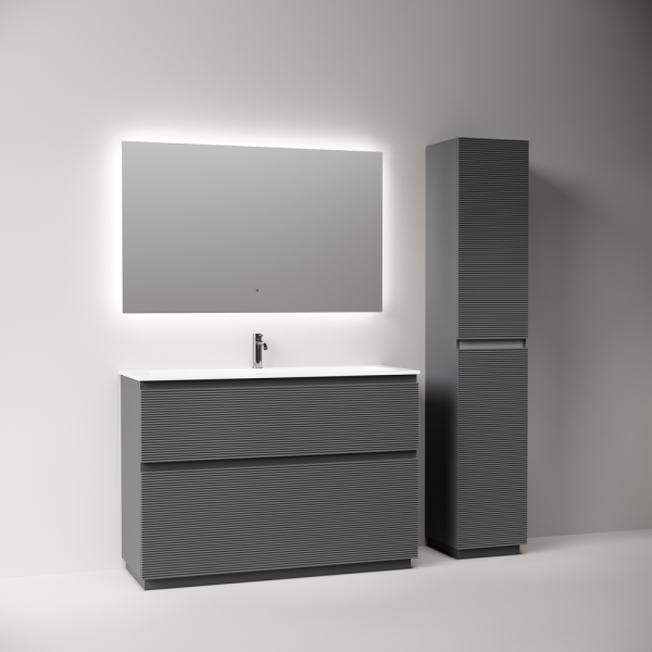 Тумба под раковину Sancos Folk Floor FL120FGS Grey soft фото