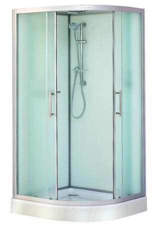 Душевая кабина Esbano ESKB100CR (со стеклянной крышей) 100х100 фото