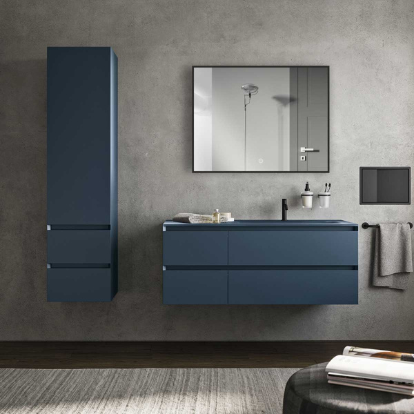 Зеркало с подсветкой Vincea LED VLM-3VN900B черное, c сенсорным выключателем и диммером 90x70 фото