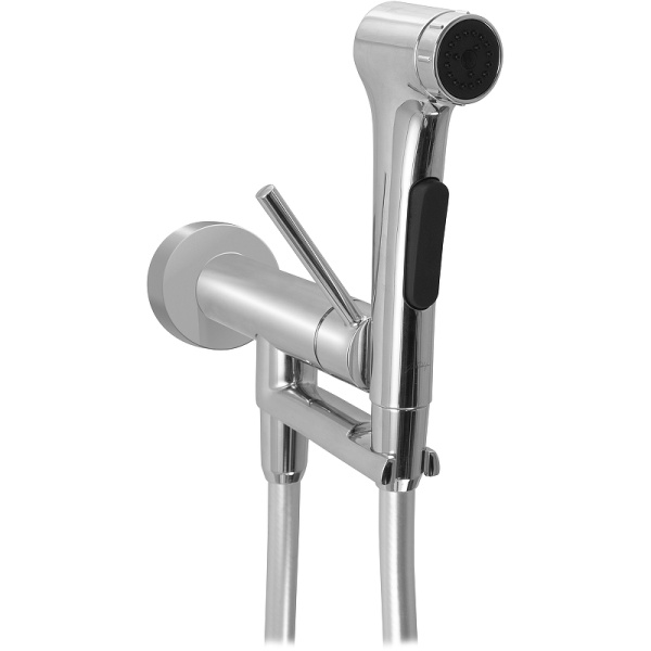 Гигиенический душ со смесителем Jacob Delafon Elate E28317-CP с двухрежимной лейкой фото