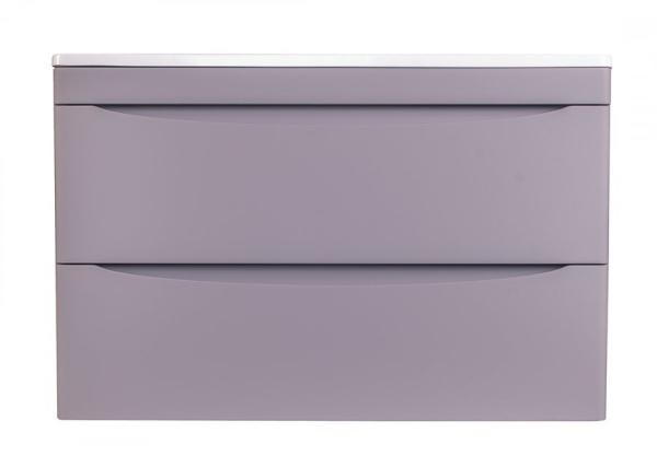 Тумба под раковину Style Line Бергамо мини 90 СС-00002365 серая фото