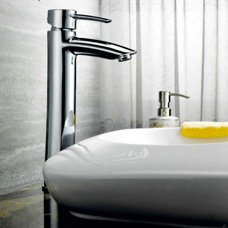 Высокий смеситель для раковины Lemark Atlantiss LM3209C фото