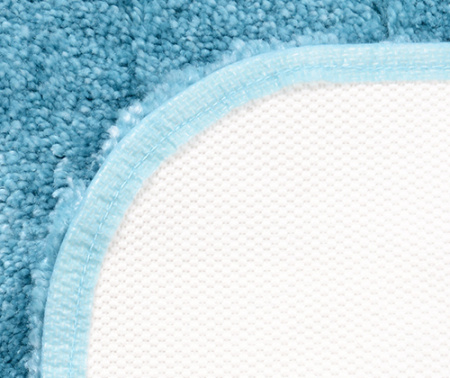 Коврик для ванной комнаты WasserKRAFT Wern BM-2594 Turquoise 55х57 фото