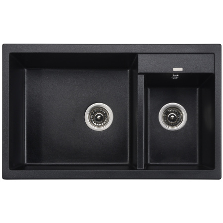 Мойка кухонная Kaiser KG2M-8050-BP черный мрамор фото