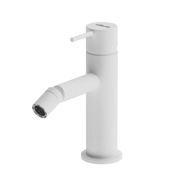 Смеситель для биде Cezares Leaf LEAF-BSM-L-BIO Белый матовый фото