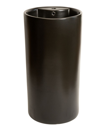 Напольная раковина SantiLine SL-4003MB черная матовая фото